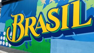 ブラジルの壁画