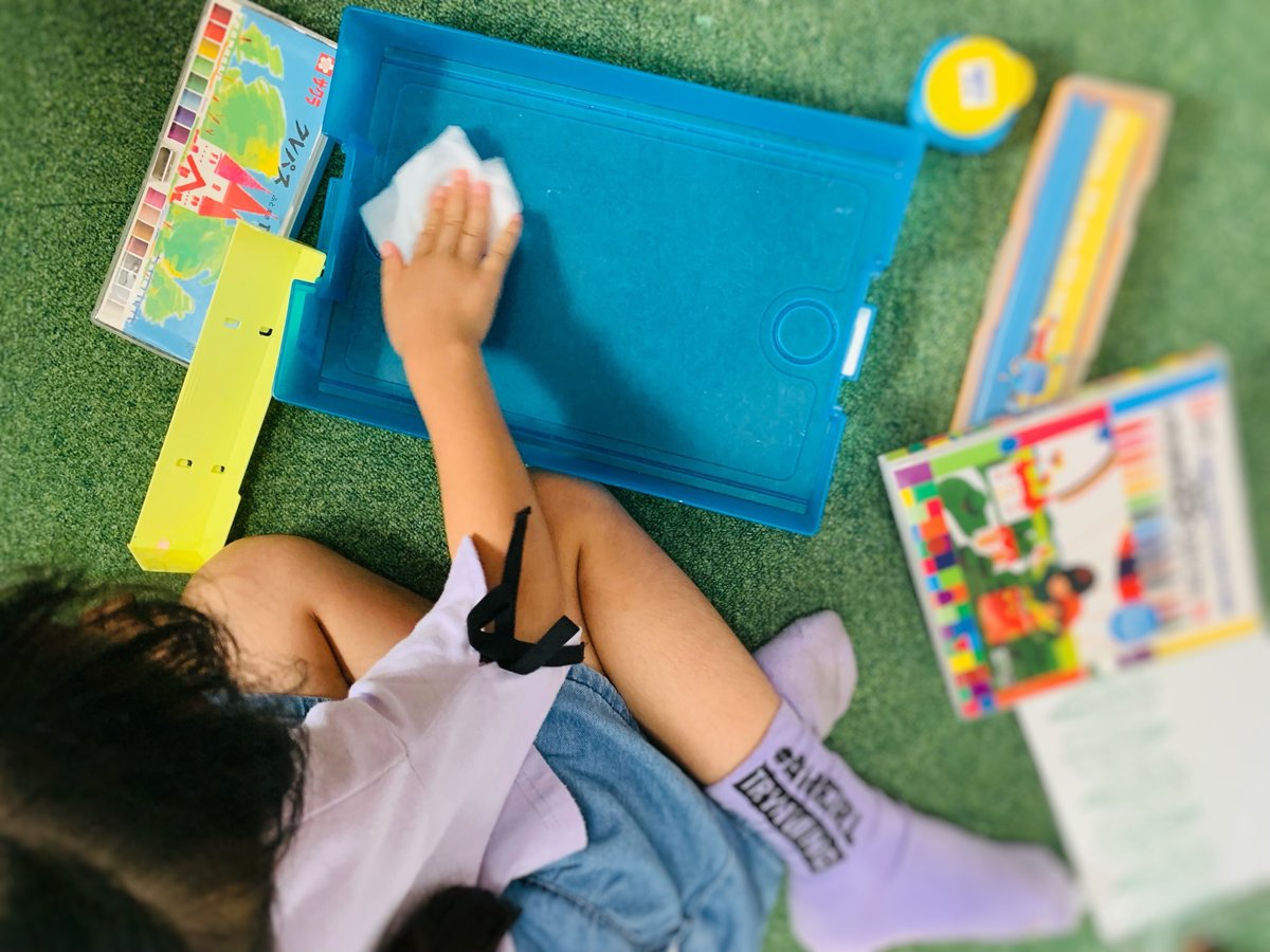 小学生夏休みの準備