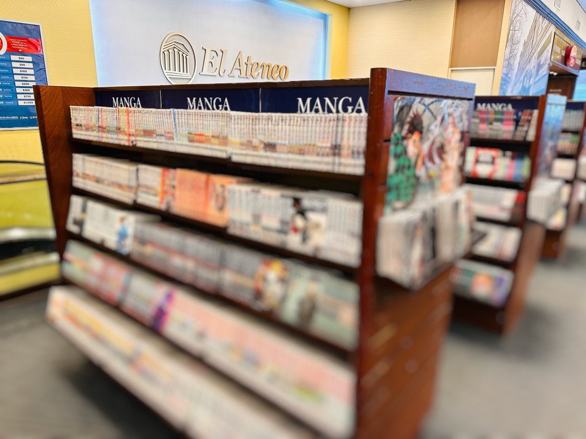 アルゼンチン書店チェーンの「MANGA」コーナー