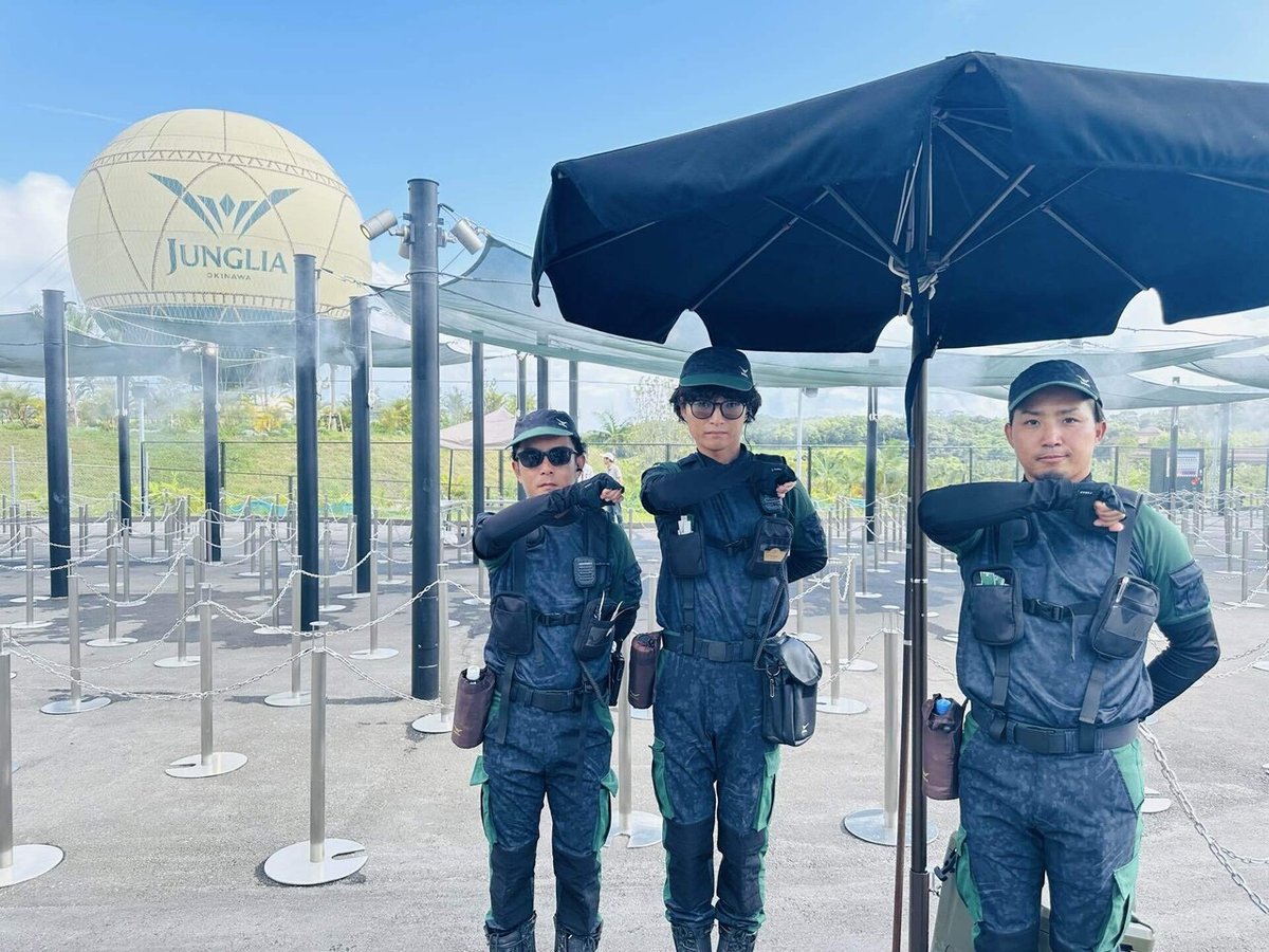 ジャングリアのスタッフの様子