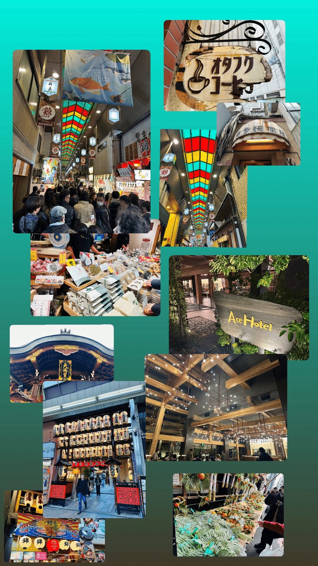 京都で出かけた場所たち