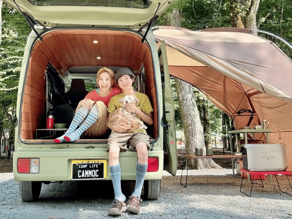 三沢真実さんと息子さん