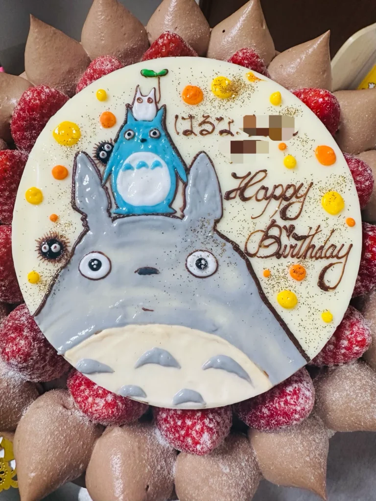 トトロの誕生日ケーキ