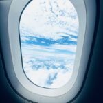 飛行機から見た空